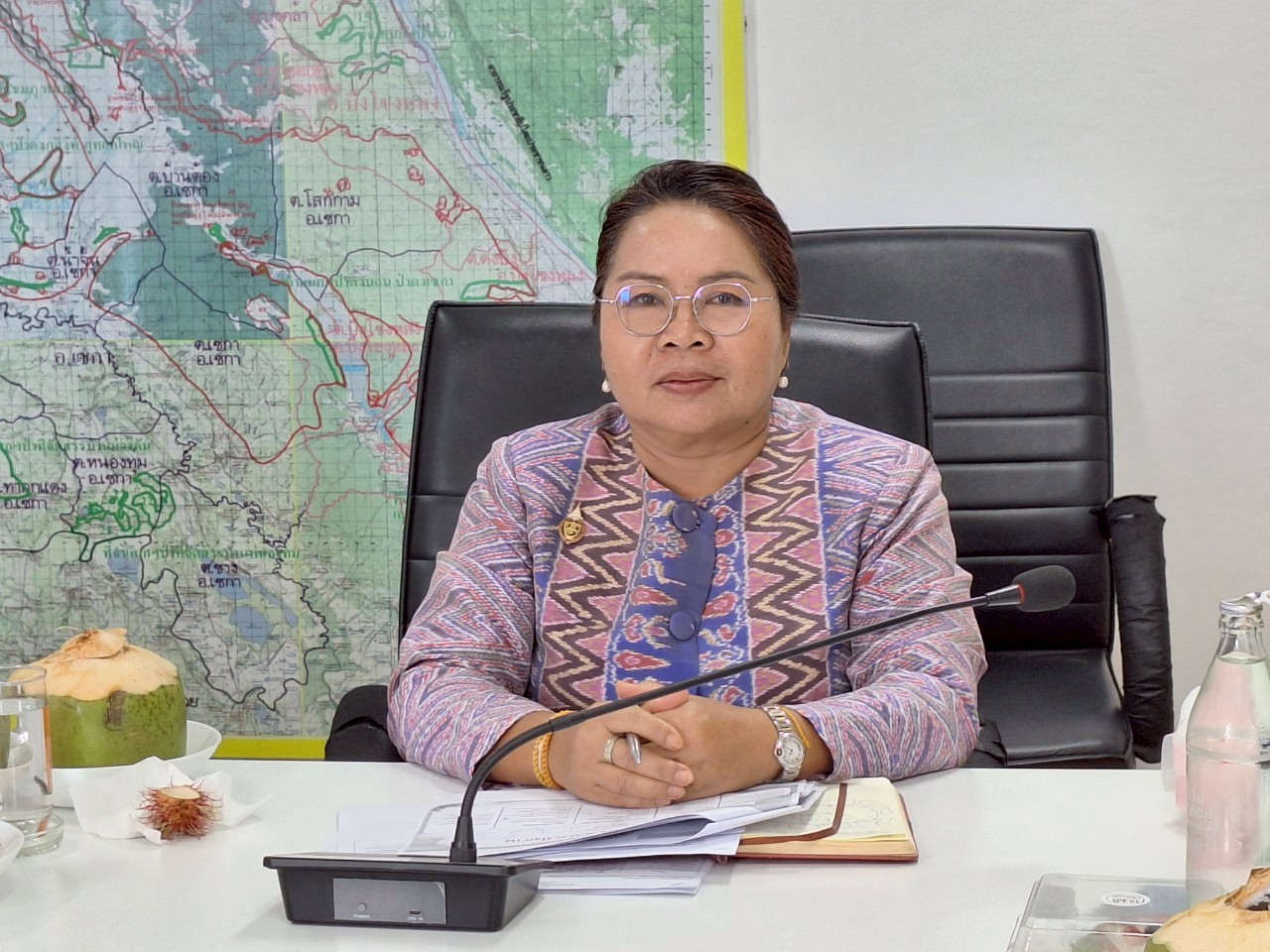 title - หัวหน้าผู้ตรวจราชการ ส.ป.ก. ประชุมตรวจราชการและติดตามความก้าวหน้าผลการดำเนินงานตามแผนการตรวจราชการของผู้ตรวจราชการ ส.ป.ก. ประจำปีงบประมาณ พ.ศ. 2568 รอบที่ 2 เขตตรวจราชการที่ 10 จังหวัดบึงกาฬ